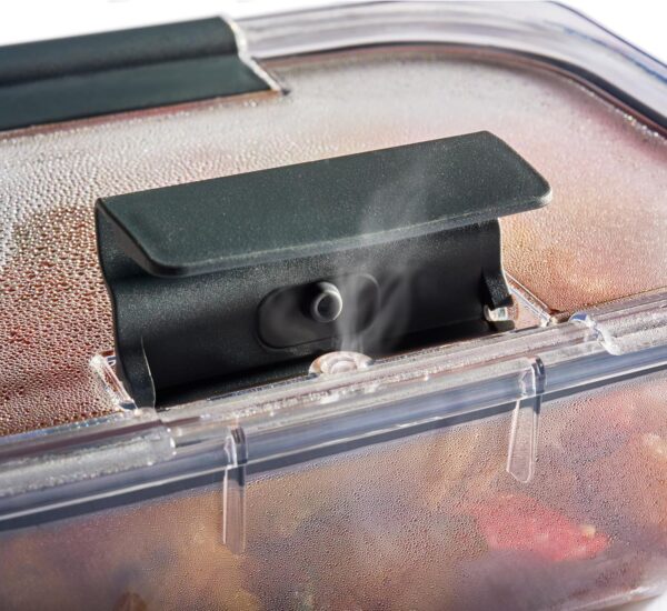 Rubbermaid Brilliance Food Storage Containers, BPA Free, Airtight Lids, Ideal for Lunch, Meal Prep & Leftovers, Set of 5 (3.2 Cup) - Image 5